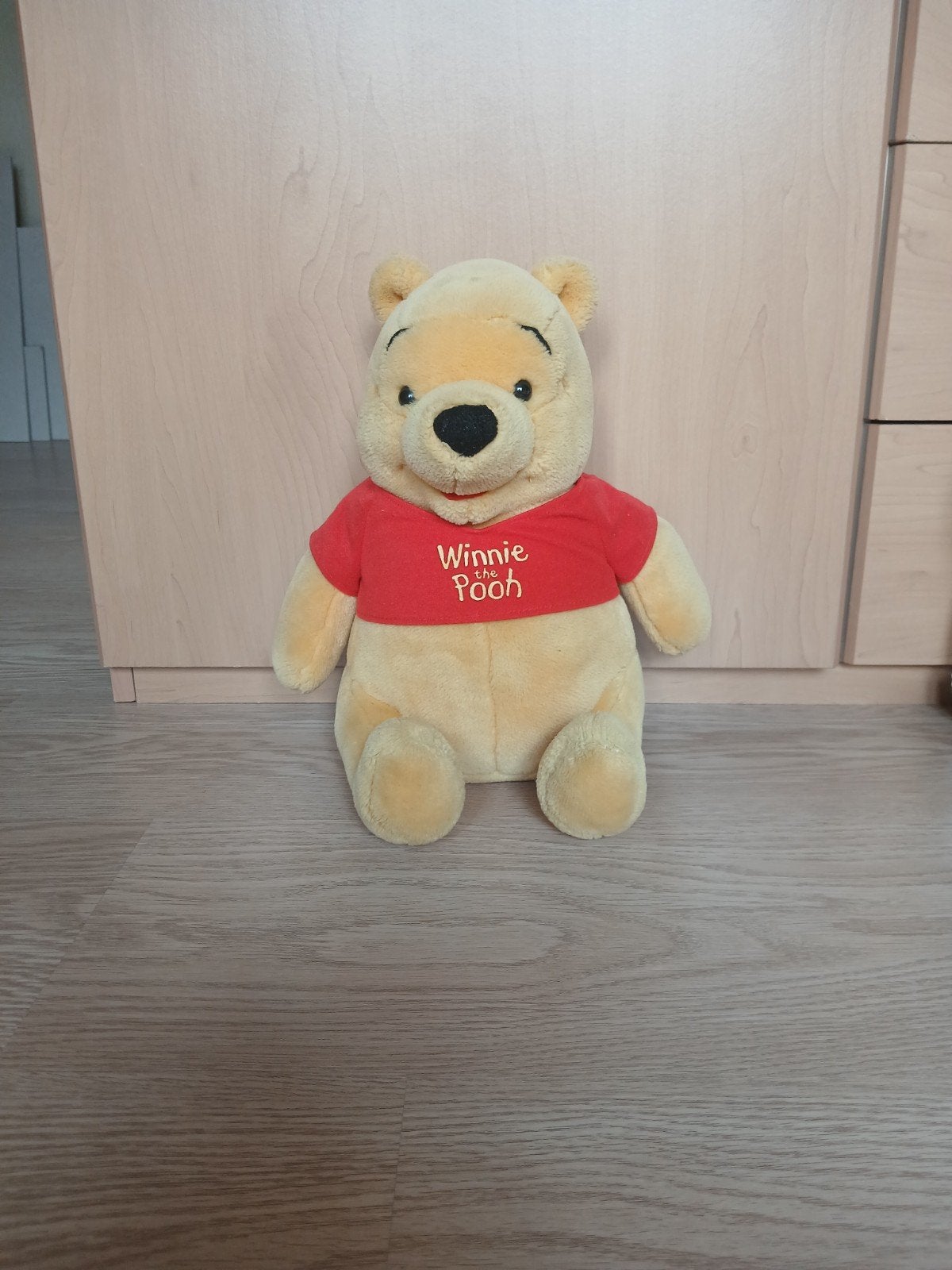 Winnie the pooh kleine knuffel, Gebruikt, Overige merken, Disney, Geel