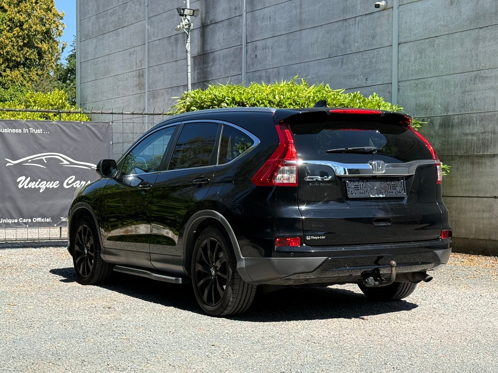 Honda CR-V Black Edition 1.6 Diesel 2016 - Alcantara Navi, Autos, Capteur de lumière, Achat, Euro 6, Entreprise