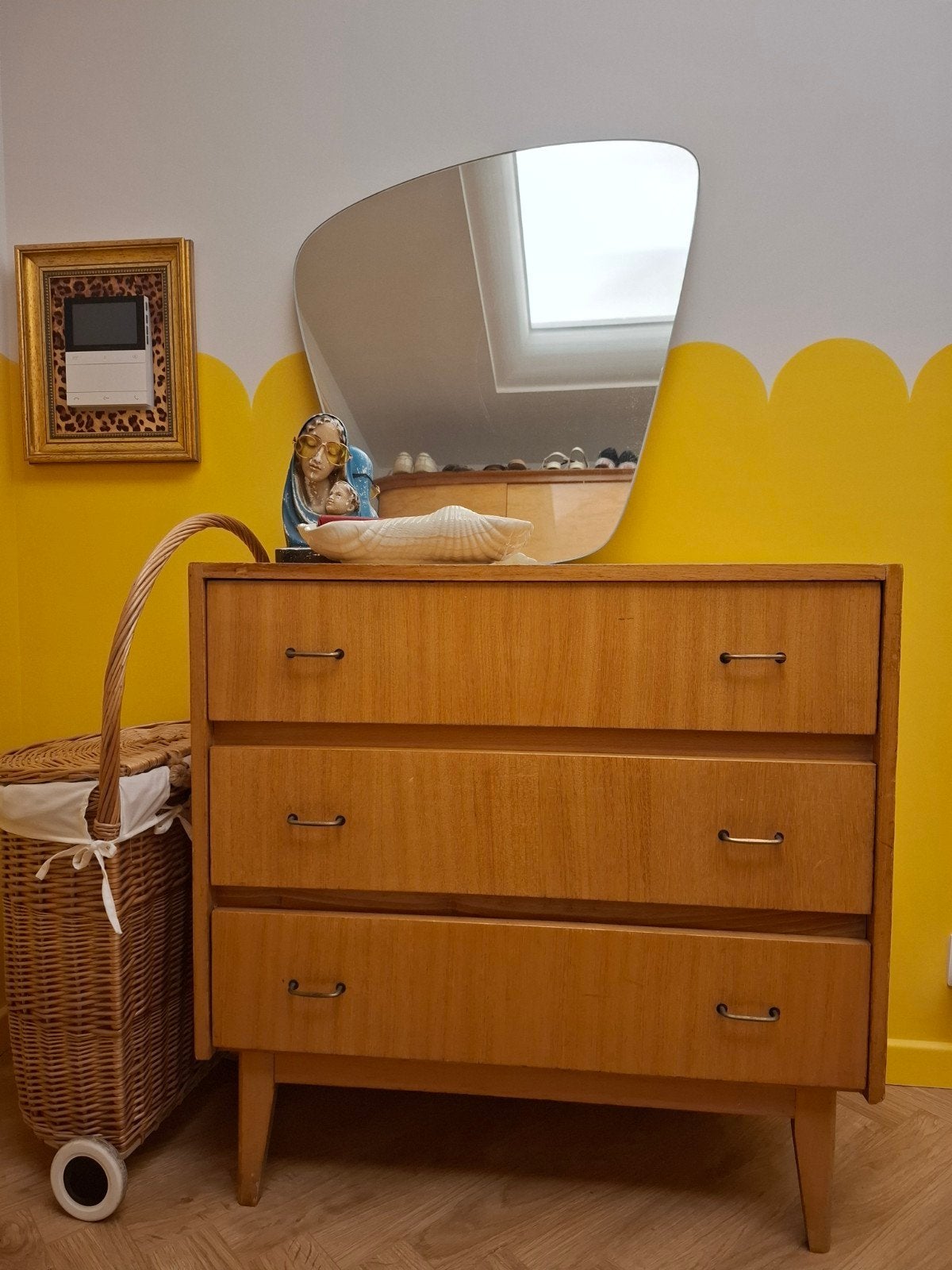 vintage ladekast (zonder spiegel!), Maison & Meubles, Armoires | Commodes, Enlèvement
