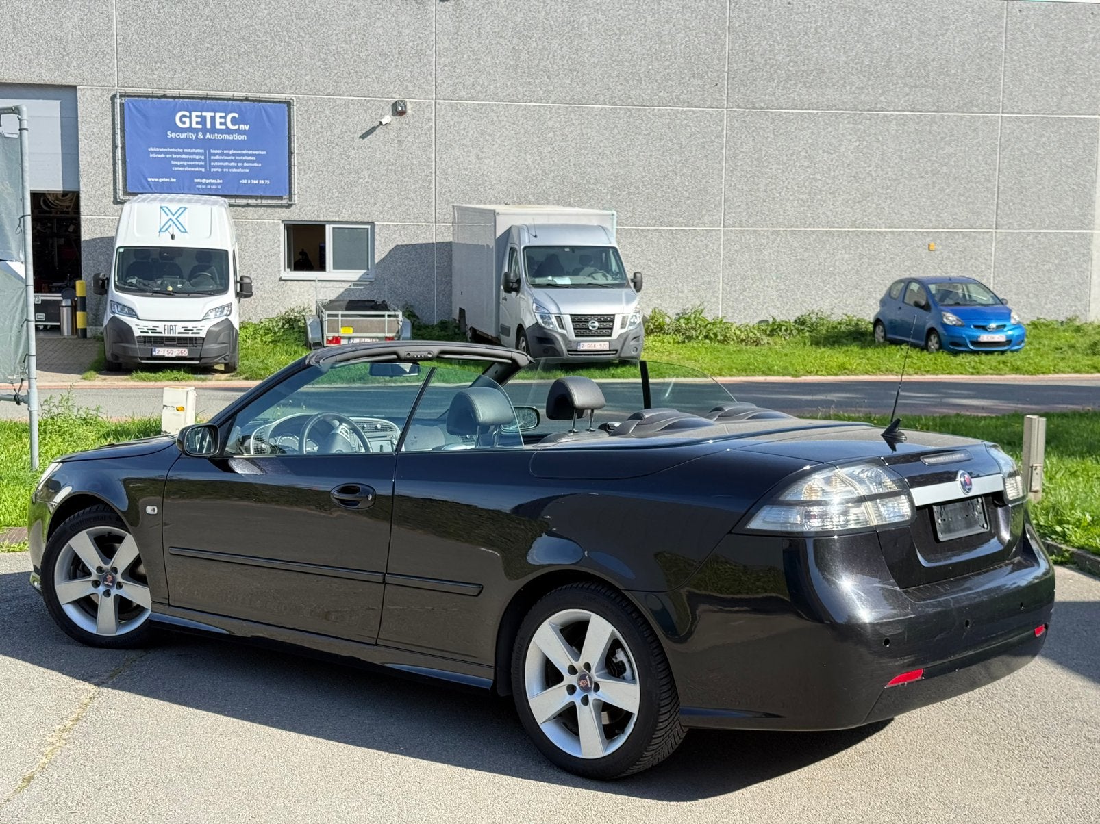 Saab 9-3 Cabrio Vector 1.9 TiD Automaat – 2007 – 165.000km, Autos, Achat, Entreprise, Cabriolet, Diesel