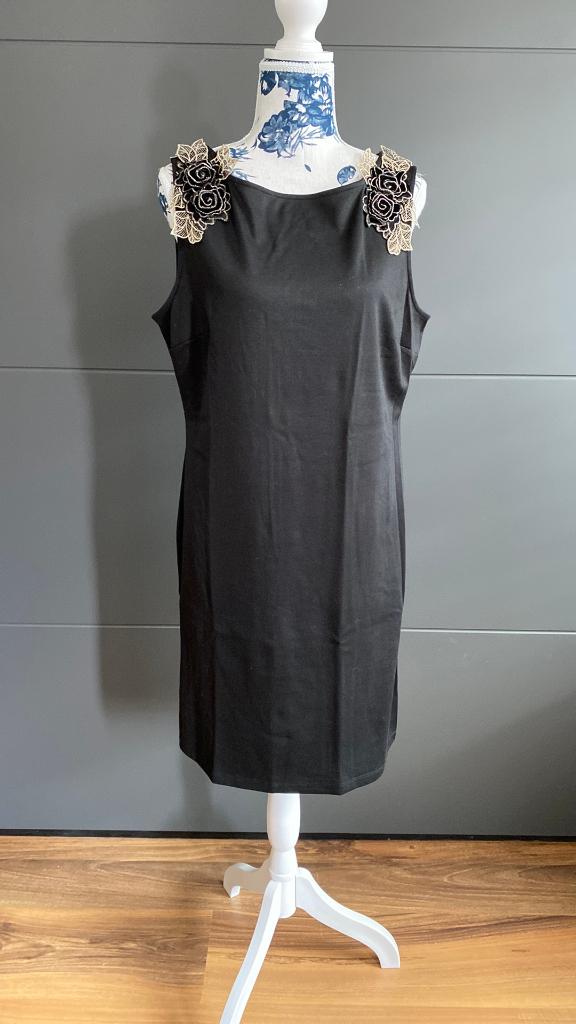 zwarte jurk maat 42, Vêtements | Femmes, Robes, Enlèvement ou Envoi, Taille 42/44 (L)
