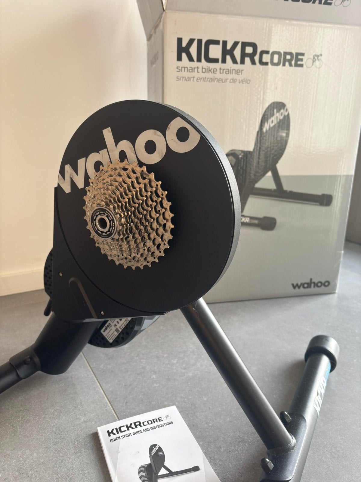 Wahoo KICKRcore, Ophalen, Zo goed als nieuw