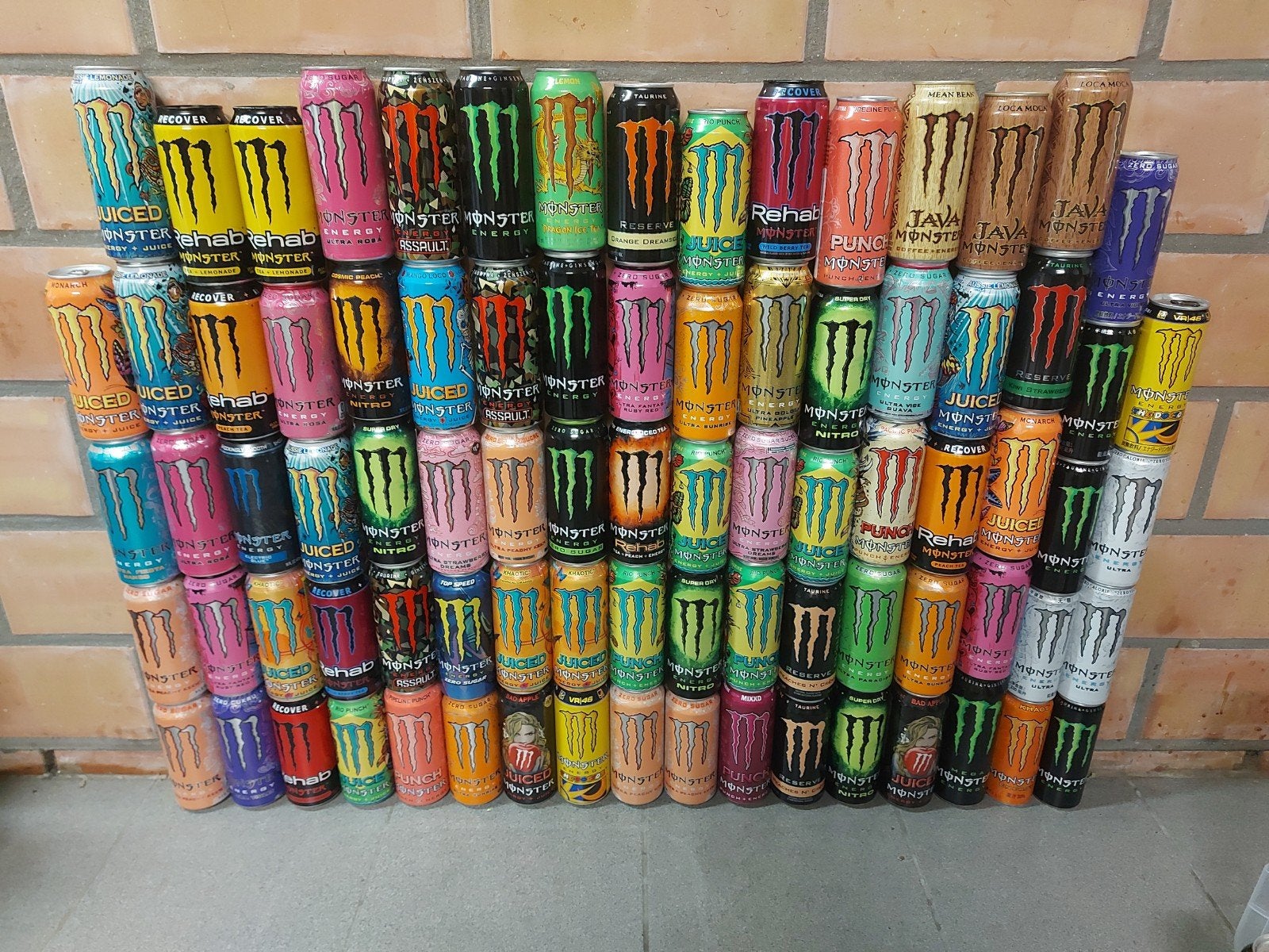 Collectie Monster Energie blikken. MOET WEG!, Enlèvement ou Envoi, Comme neuf