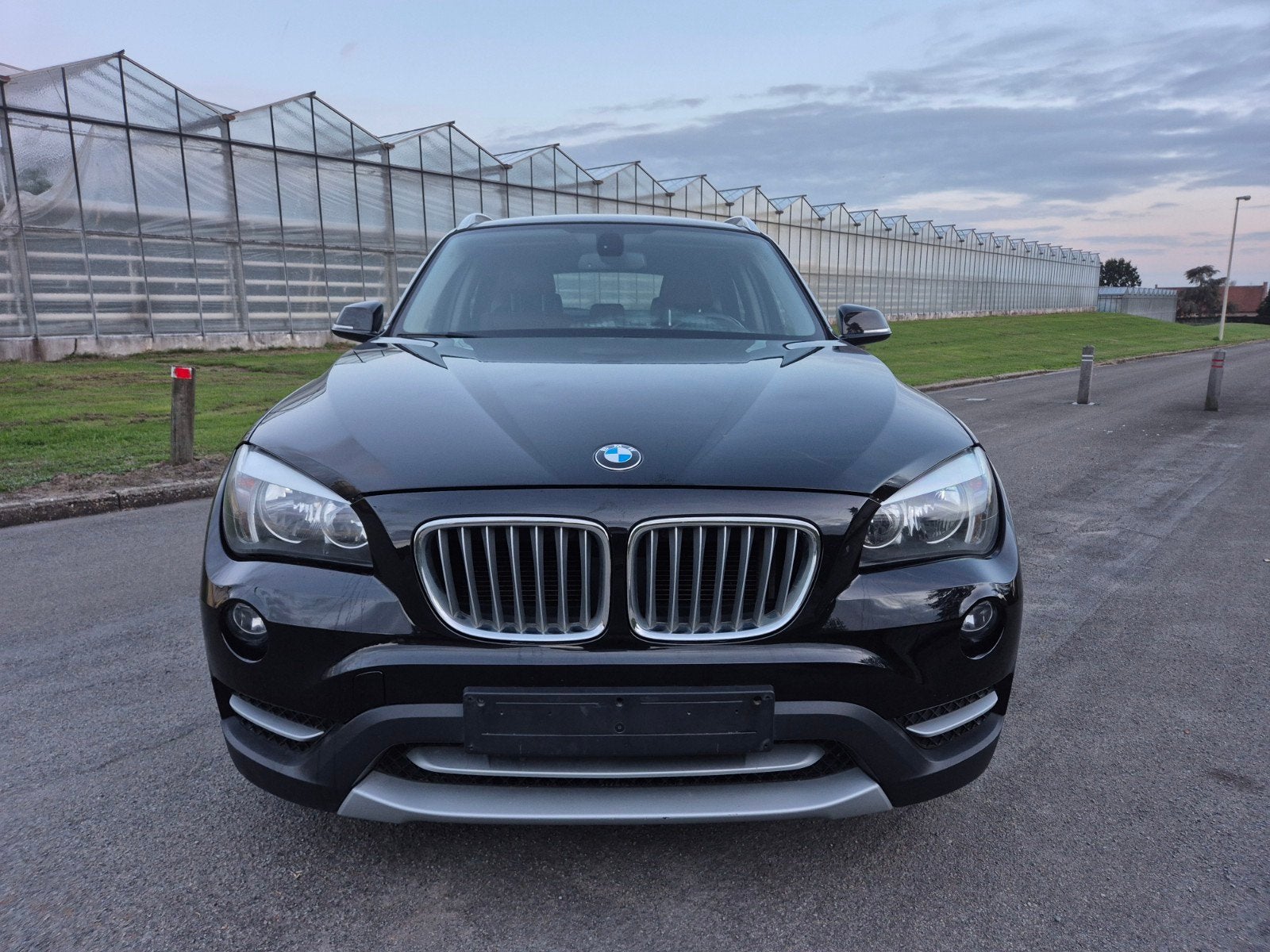 Bmw x1 118d 140 pk 150dkm Navigatie Airco Pdc Gekeurd Vvk, Auto's, 4 cilinders, Zwart, Leder, 5 deurs