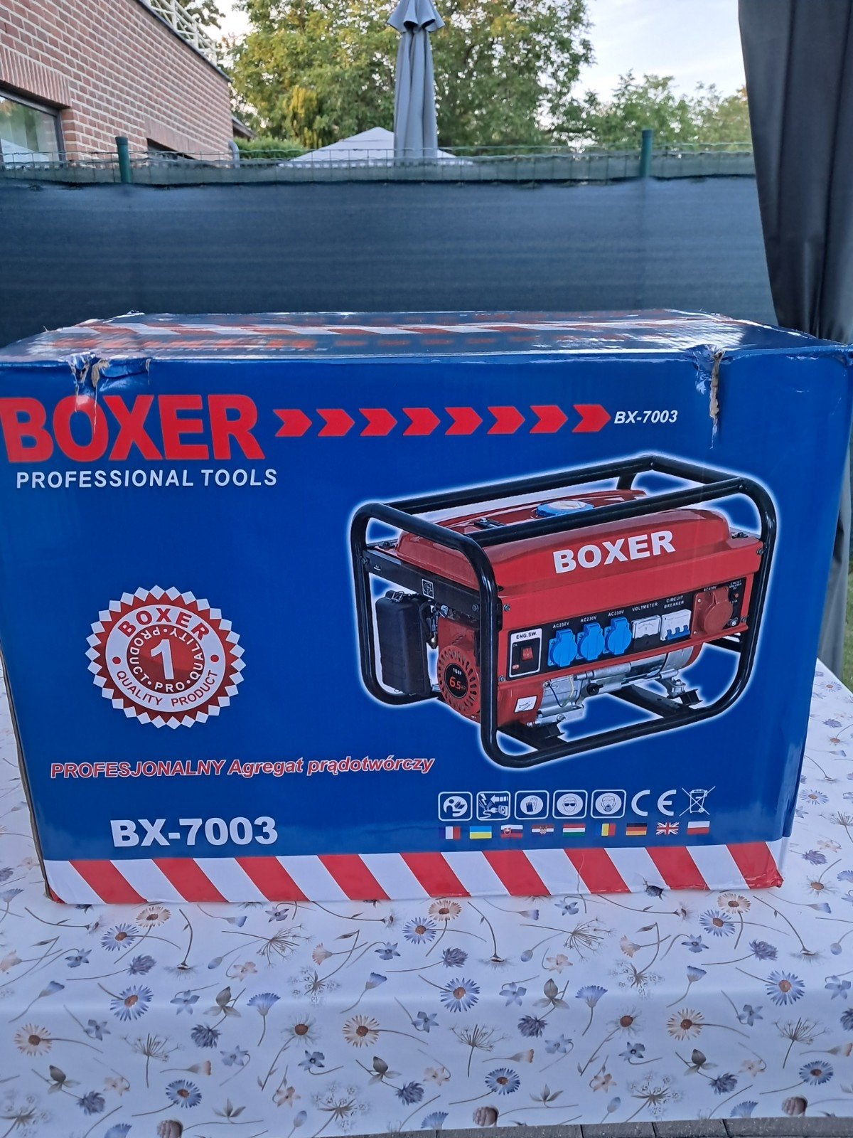 Nieuwe benzine stroomgroep, Ophalen, Benzine