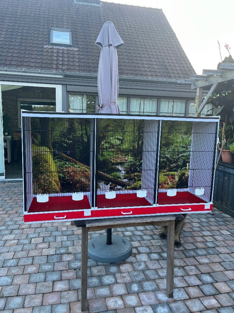 Vluchtkooi, Enlèvement, Comme neuf, Synthétique, Cage d'élevage