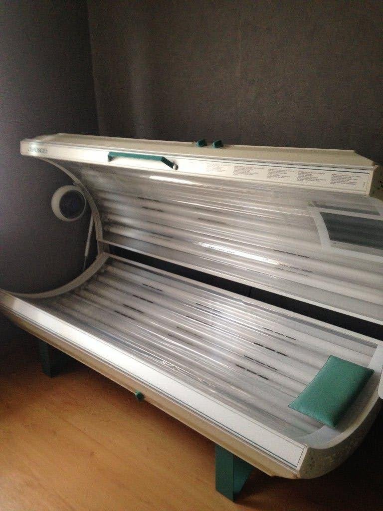 Zonnebank, Enlèvement, Banc solaire double, 15 lampes ou plus