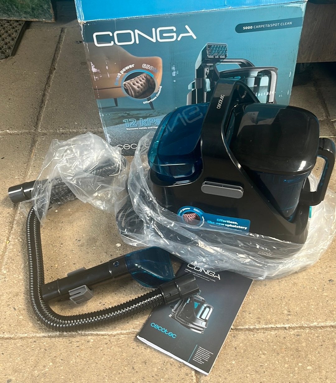 Nieuwe Conga 5000 Carpet & spot Clean, Verzenden, Zo goed als nieuw