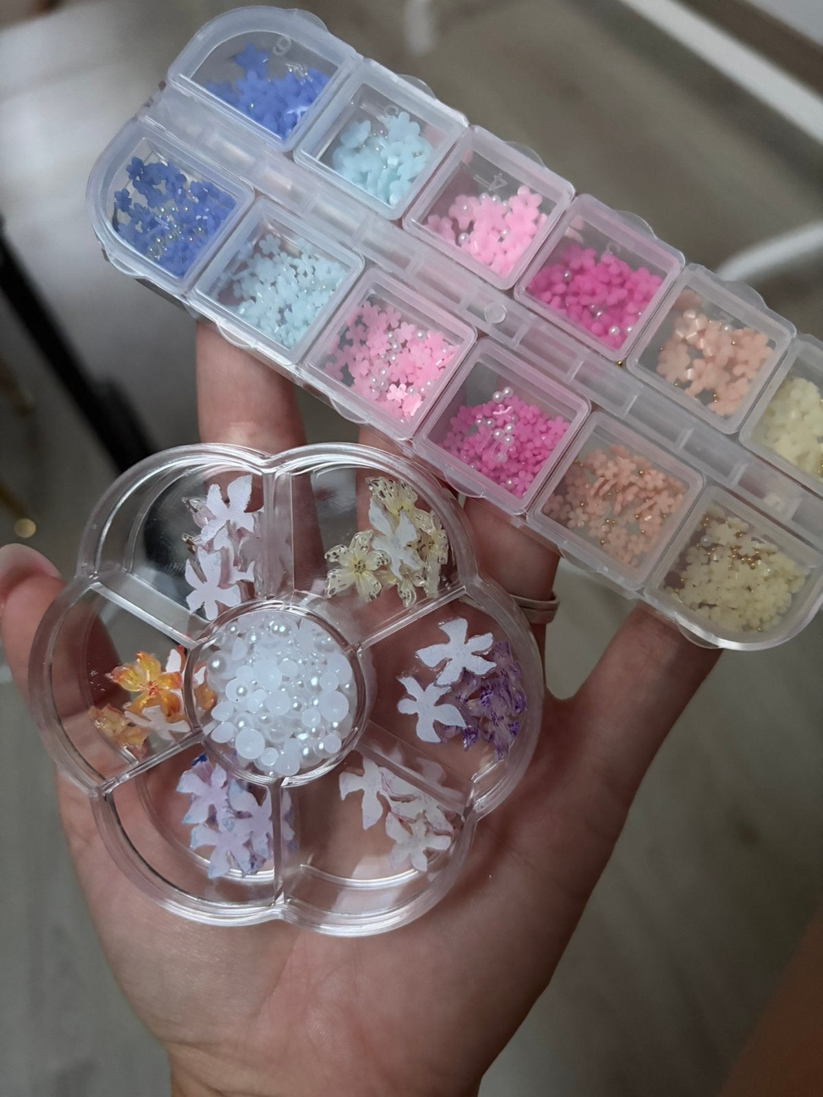GROS LOT MATÉRIEL ONGLES – 700€ À DISCUTER, Enlèvement, Comme neuf, Mains et Ongles, Accessoires