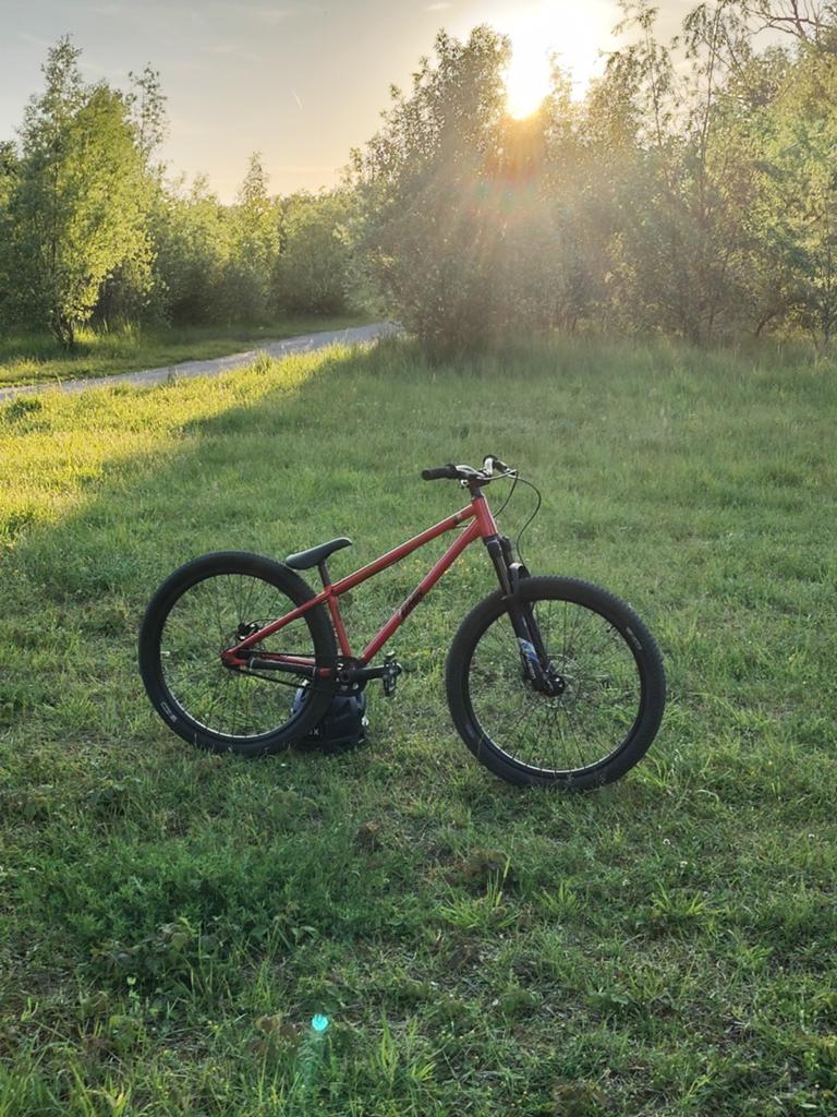 Dmr sect pro Dirt Jumper, Ophalen