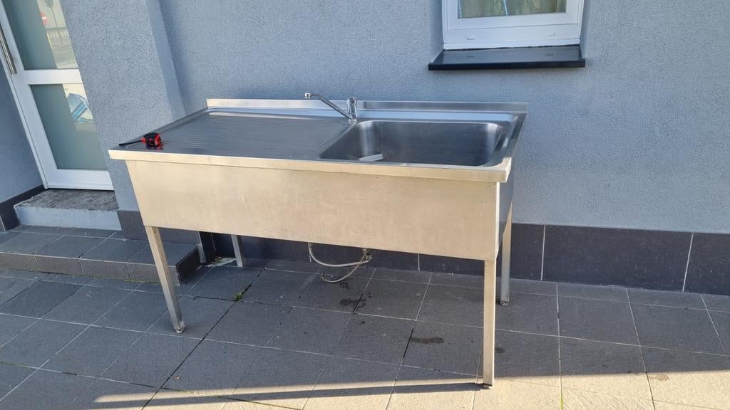 evier inox horeca livraison possible, Articles professionnels, Horeca | Équipement de cuisine, Enlèvement ou Envoi