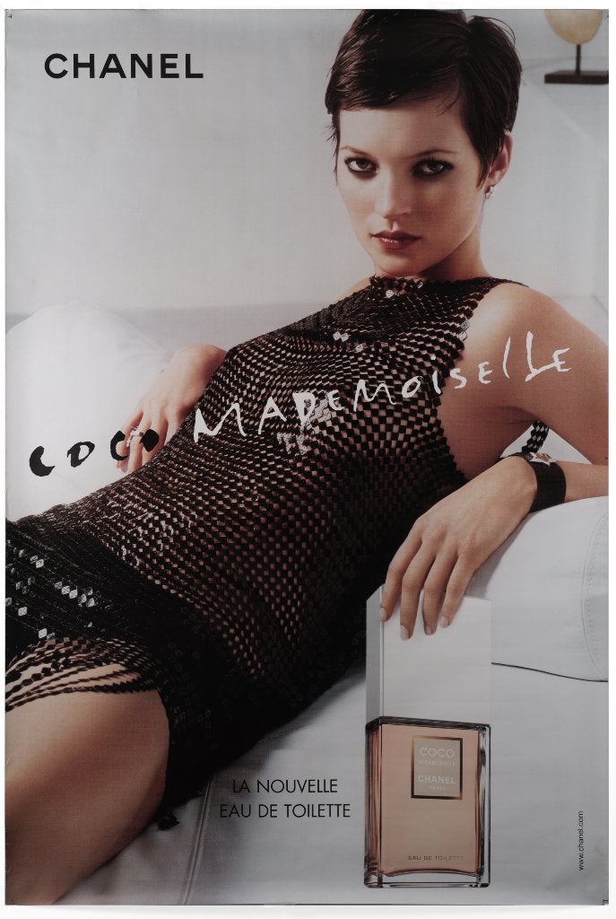 CHANEL Coco Mademoiselle - KATE MOSS - 170x120, Enlèvement ou Envoi, Comme neuf, Panneau publicitaire