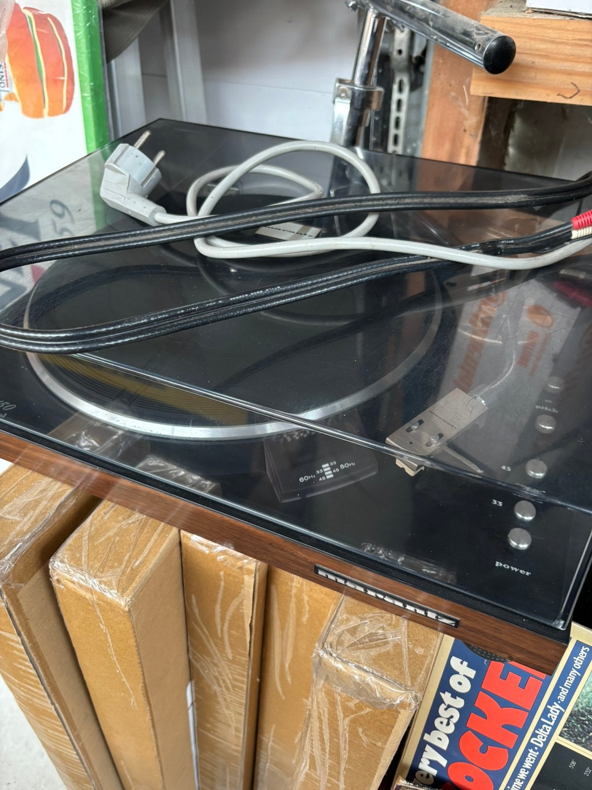 Marantz 6150 platendraaier als nieuw, TV, Hi-fi & Vidéo, Tourne-disques, Enlèvement ou Envoi, Comme neuf