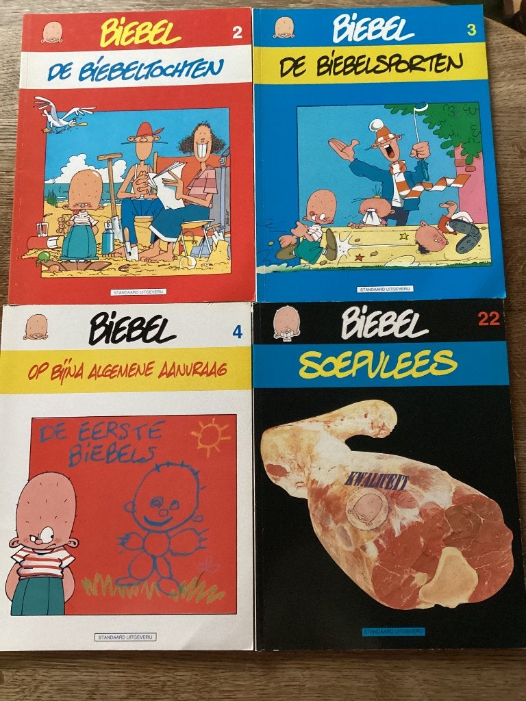 Biebel, Livres, Plusieurs BD, Enlèvement ou Envoi, Comme neuf