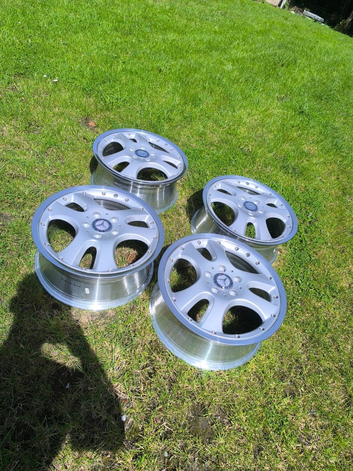 Rares jantes bbs mercedes démontables rt180 5x112, Enlèvement