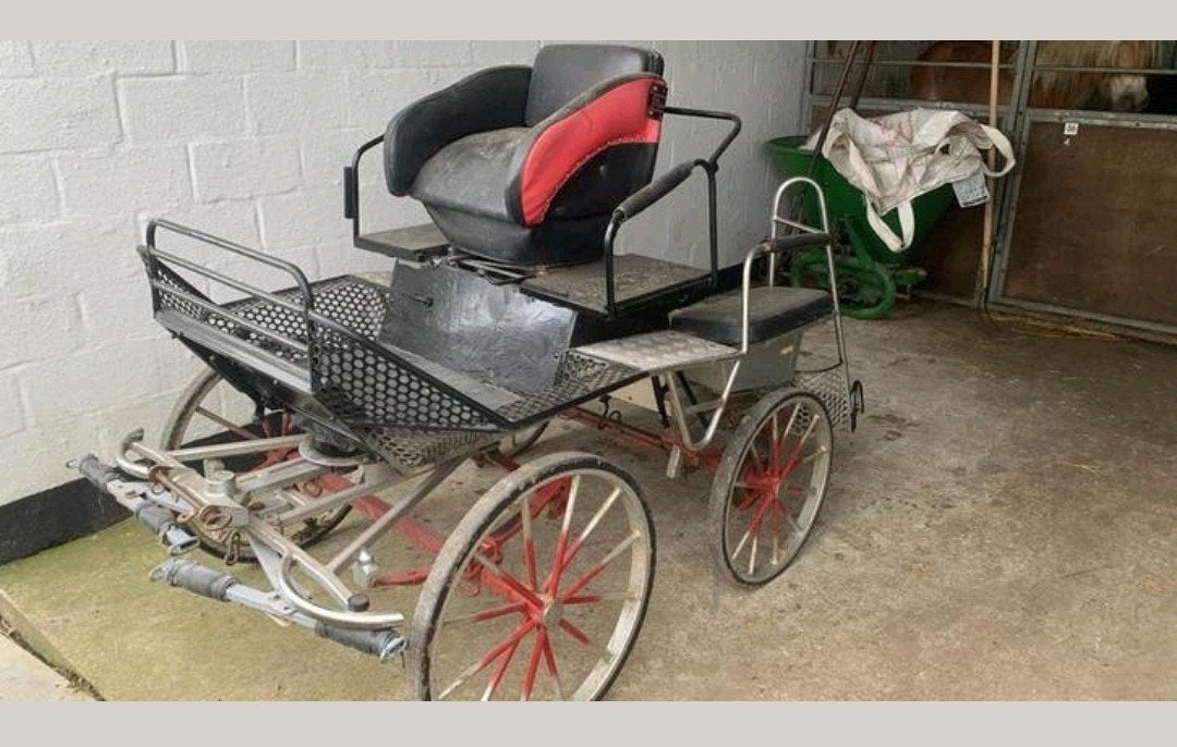 koets voor a/b/c/d pony te koop, Gebruikt, Marathonwagen, Pony, Gesloten