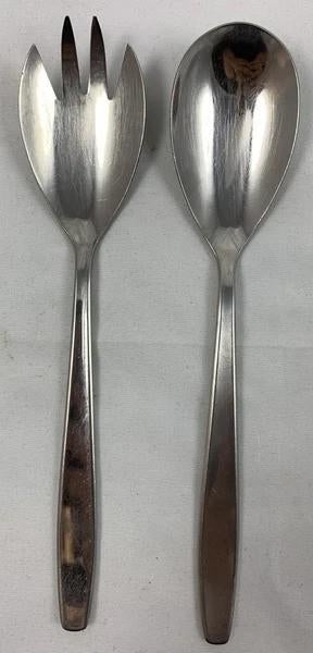 Gero Zilmeta 512 Foxtrot Saladebestek 2-delig 30 cm, Verzenden, Zo goed als nieuw, Bestekset, Inox of Chroom