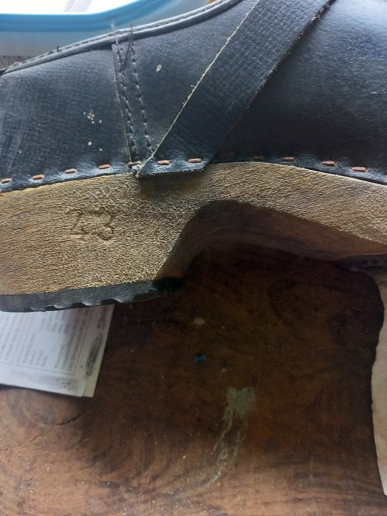 Zwarte klompen, Ophalen, Zo goed als nieuw, Schoenen