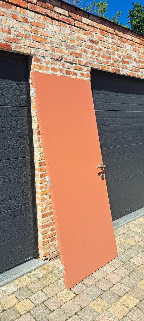 Verfdeur inclusief klink en scharnieren, Ophalen, Gebruikt, Minder dan 80 cm, Binnendeur