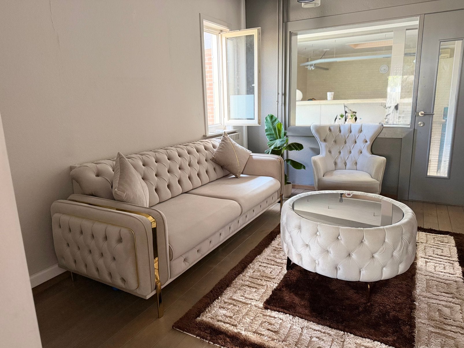 Te koop: Luxe zetelset – zo goed als nieuw!, Ophalen, Nieuw