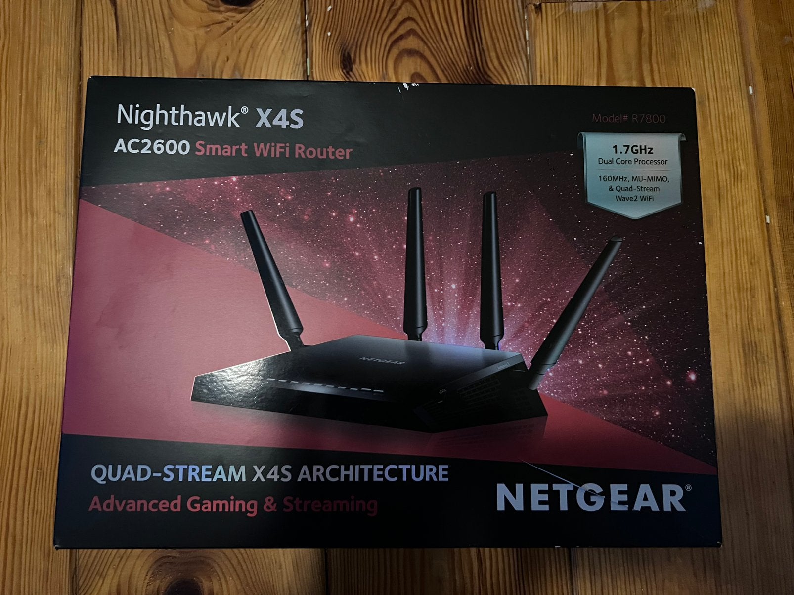 Nighthawk X4S WIFI ROUTER, Computers en Software, Ophalen, Zo goed als nieuw, Router