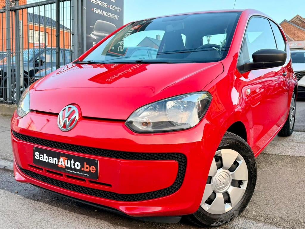 Volkswagen UP! 1.0i essence 2012, Auto's, Up!, Bedrijf, Rood, Handgeschakeld