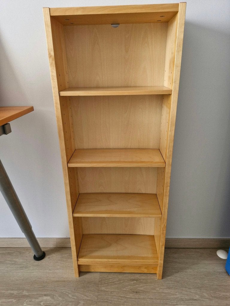 Bibliothèque compacte – Idéale petits espaces, Maison & Meubles, Enlèvement, Utilisé, Étagère, Bois