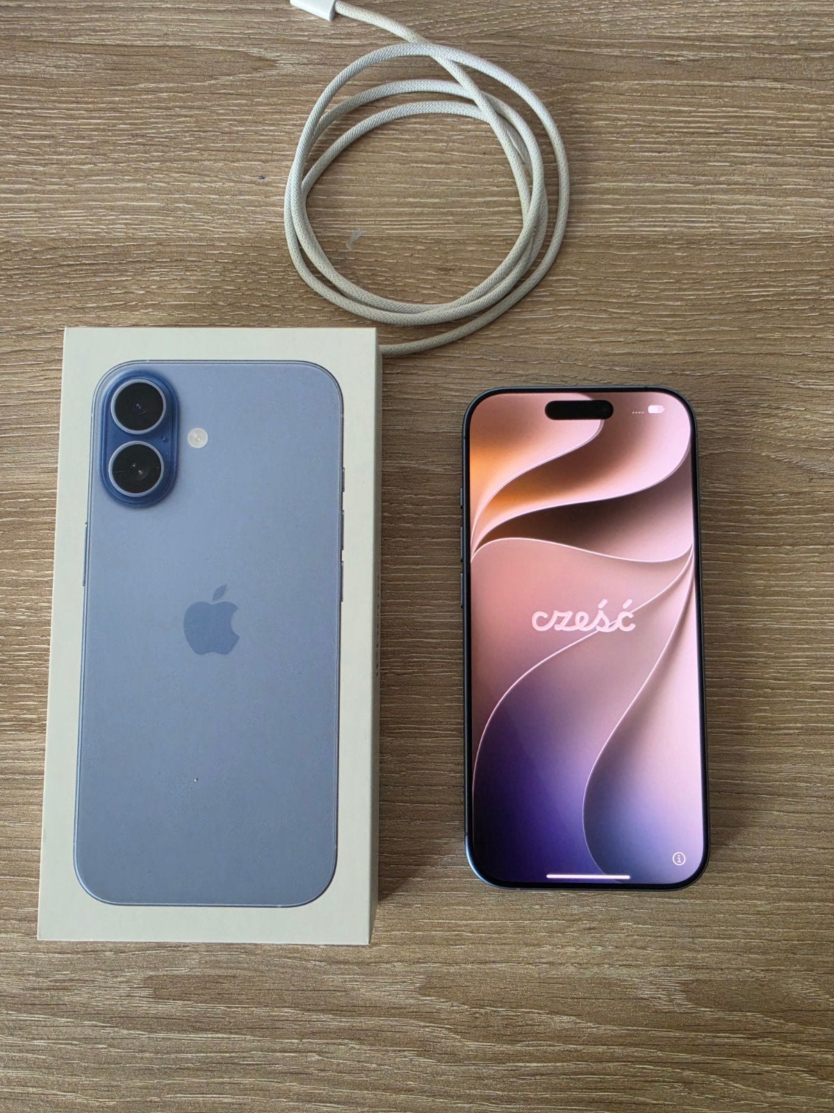 iphone 17, Télécoms, Comme neuf, Enlèvement, Sans abonnement, Bleu