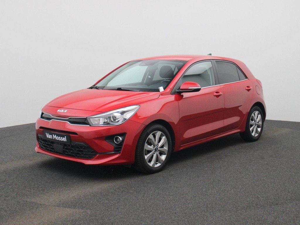 Kia Rio 1.0 T-GDi MHEV DynamicPlusLine, Auto's, Kia, Voorwielaandrijving, Automatische klimaatregeling, Stof, Gebruikt