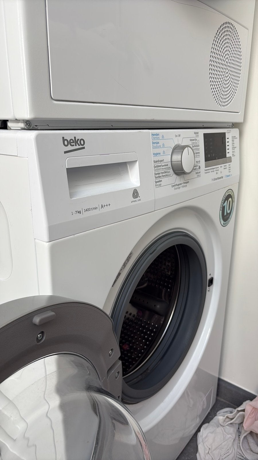 Wasmachine Beko ProSmartinverter 1-7kg A+++, Enlèvement, Comme neuf