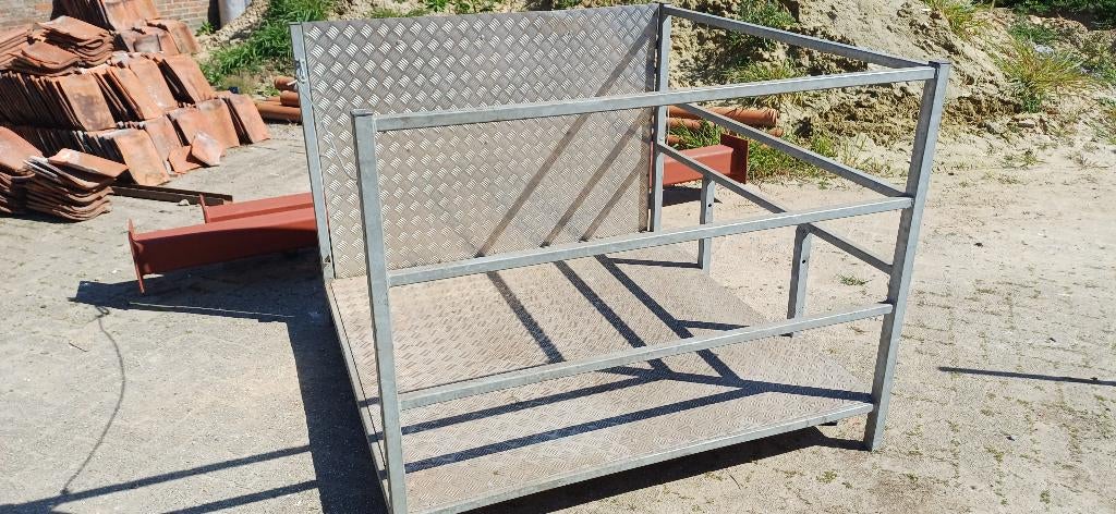 Hoogtewerker bak voor op Heftruck, Ophalen, Heftruck
