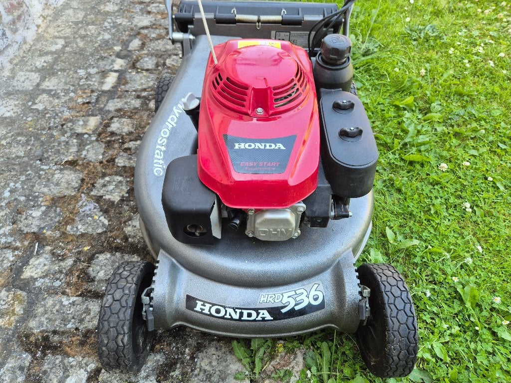 Tondeuse Honda HRD 536 HXE, Tuin en Terras, Grasmaaiers, Ophalen, Cirkelmaaier, HONDA, Zo goed als nieuw