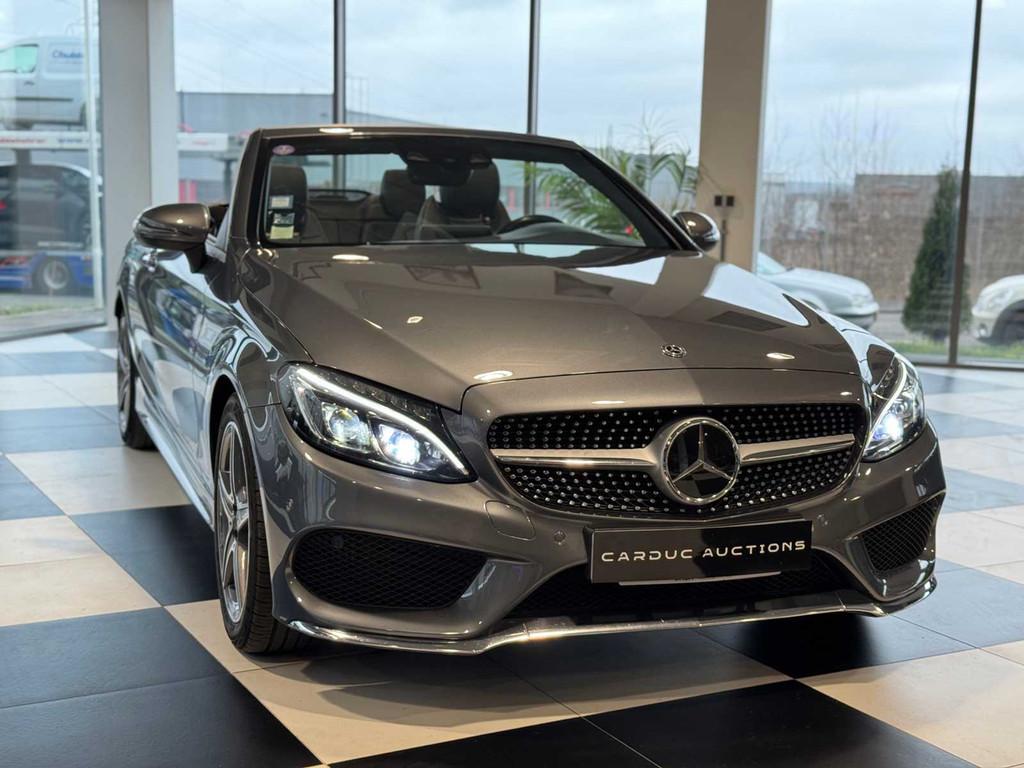 Mercedes-Benz C 250 Cabrio 9G-TRONIC AMG Lijn - 2018, Auto's, Automaat, Gebruikt, Bedrijf, Overige carrosserie