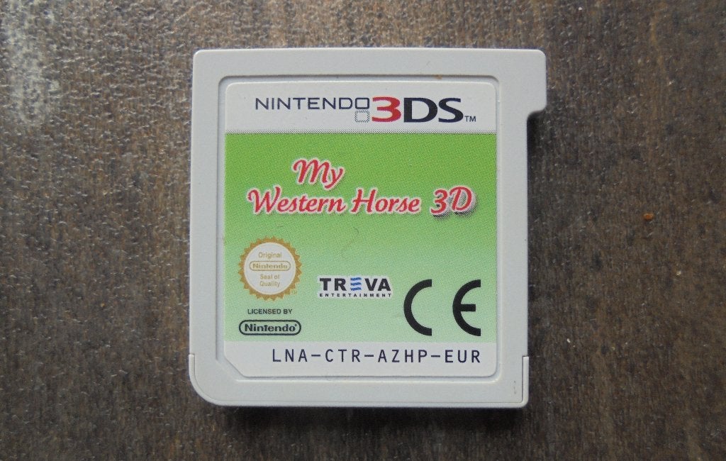My Western Horse 3D voor 3DS (zie foto's), Games en Spelcomputers, Games | Nintendo 2DS en 3DS, Gebruikt, 1 speler, Ophalen of Verzenden