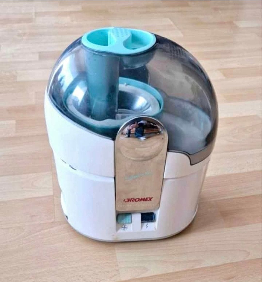 Centrifugeuse / Extracteur de jus Chromex – Très joli état, Electroménager, Extracteurs de jus, Comme neuf, Électrique, Presse-agrumes
