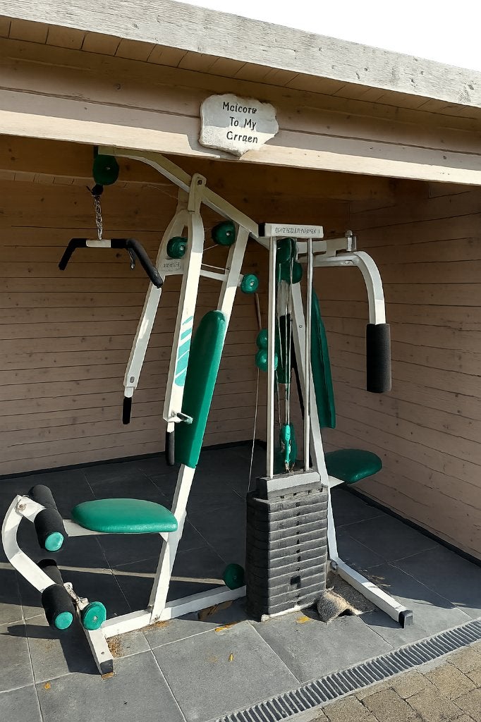 Dunlop multifunctioneel fitnesstoestel, Sport en Fitness, Ophalen, Gebruikt, Rug, Krachtstation