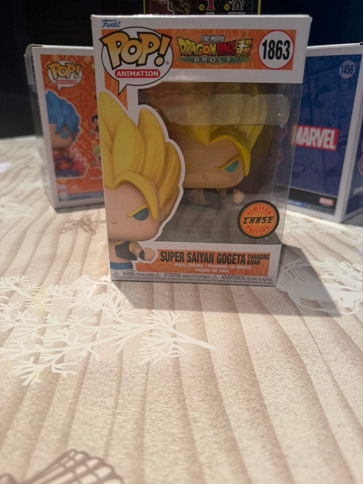 Funko Pop! Super Saiyan Gogeta Chase Edition #1863, Collections, Enlèvement ou Envoi, Comme neuf