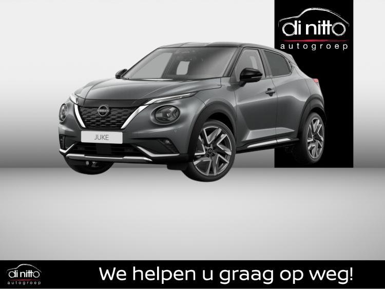 Nissan Juke 1.6 Hybrid 145 N-Design (automatique), Autos, Nissan, Neuf, Argent ou Gris, Achat, 750 kg