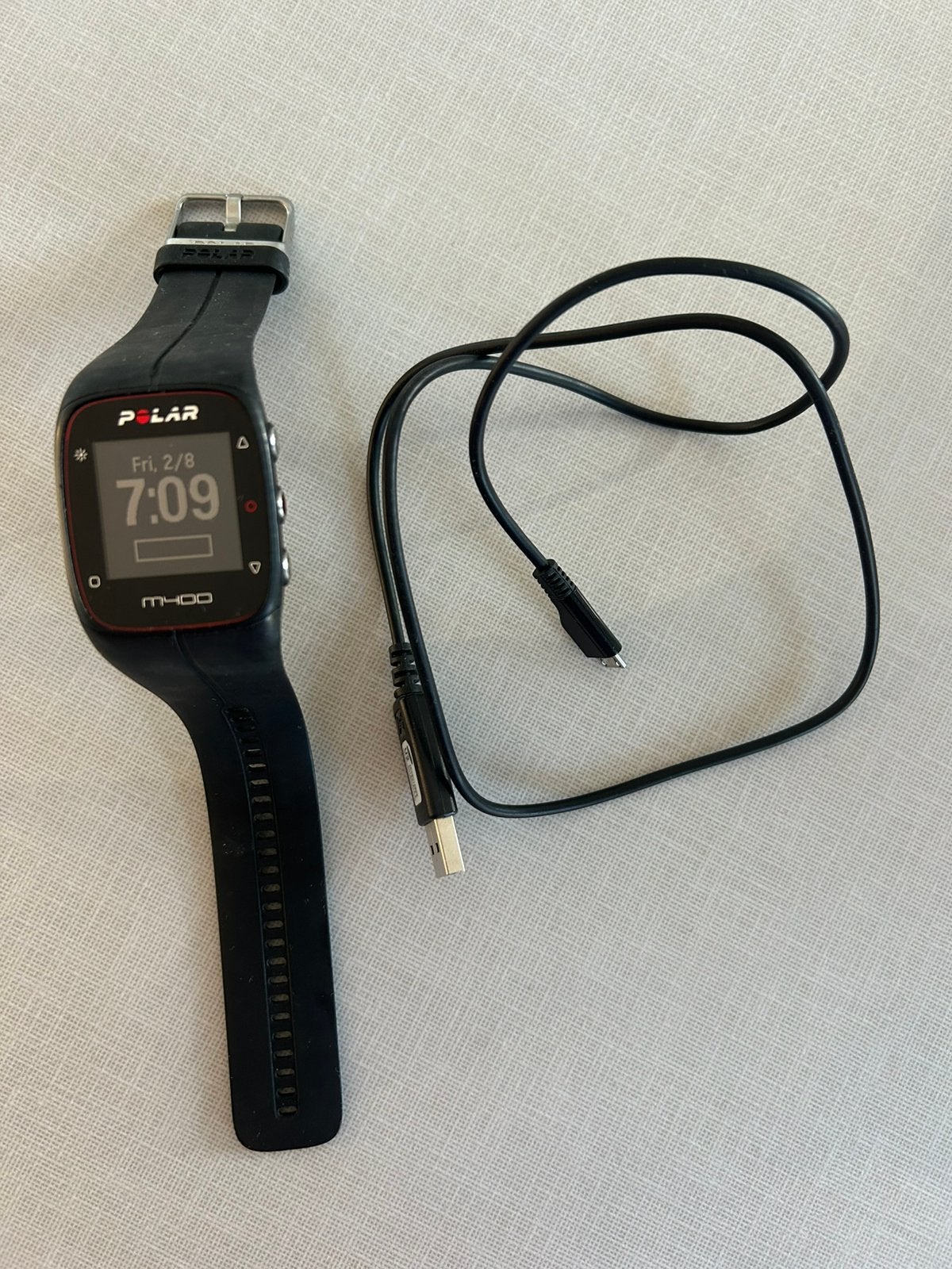 Polar m400 inclusief kabel, Handtassen en Accessoires, Afstand, Zwart, Ophalen of Verzenden, Zo goed als nieuw