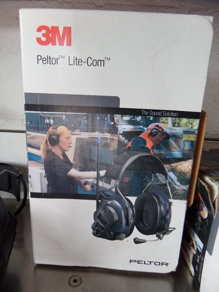 Une paire de casques de communication Peltor 3M litecom, Enlèvement ou Envoi, Utilisé