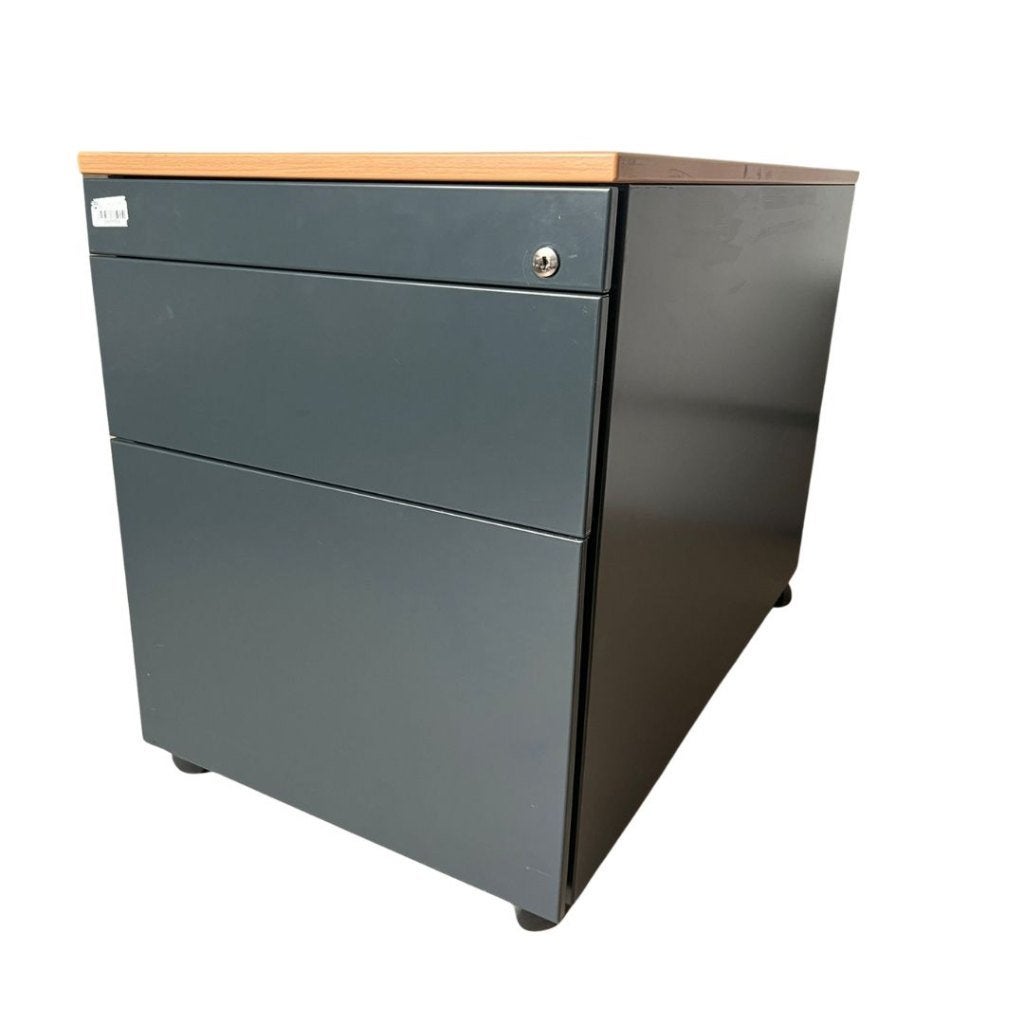 70 x Meuble à tiroirs mobile Pami | 3 tiroirs | Anthracite, 3 ou 4 tiroirs, Moins de 100 cm, Enlèvement, Utilisé