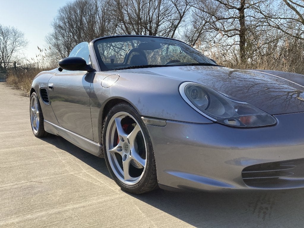 Porsche Boxster 3,2S (986.2), Achterwielaandrijving, Zwart, Cabriolet, Handgeschakeld