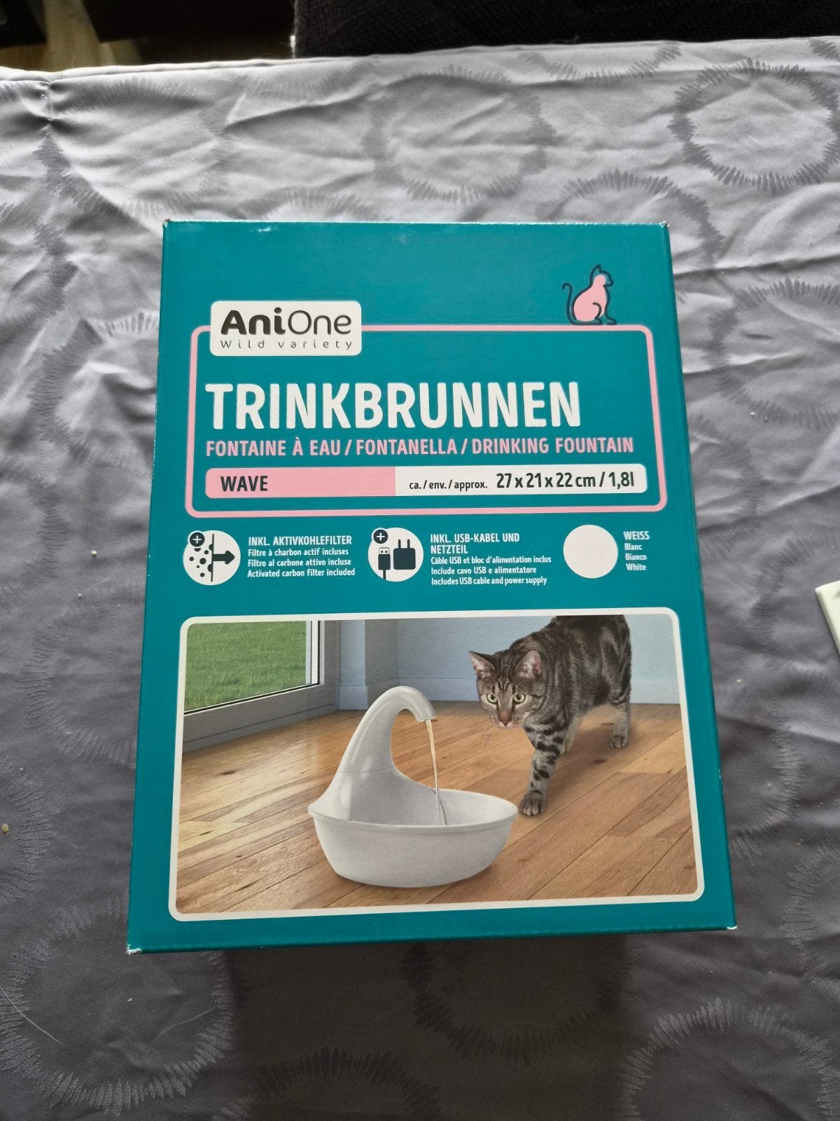 fontaine a eau pour chat, Enlèvement ou Envoi, Neuf, Autres matériaux, Fontaine