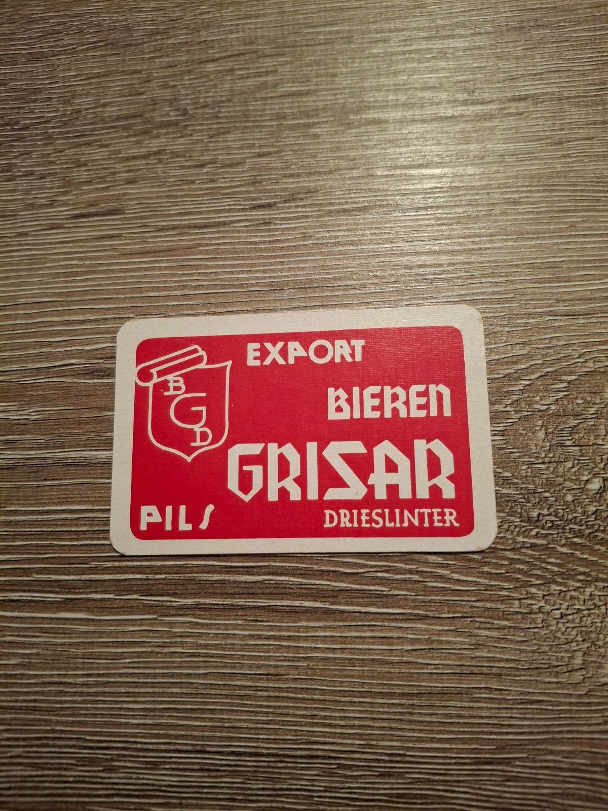 Oude speelkaart grisar drieslinter, Enlèvement ou Envoi