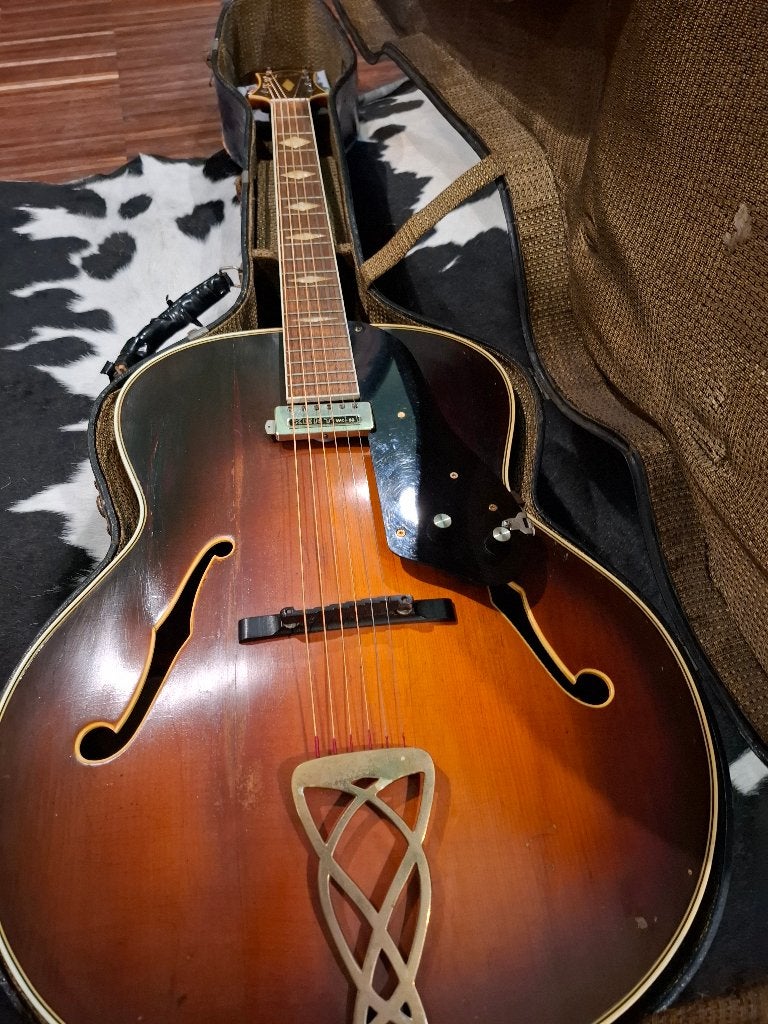 Vintage archtop Levin model 22 1945, Ophalen of Verzenden, Gebruikt