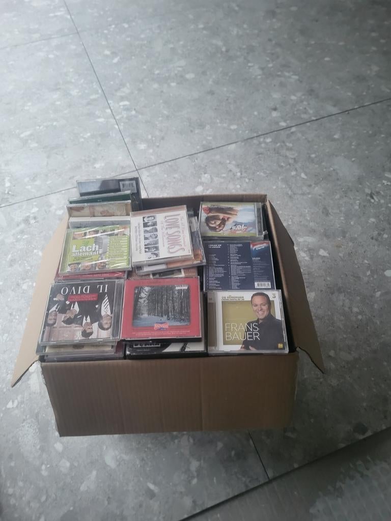 Cd, Cd's en Dvd's, Ophalen