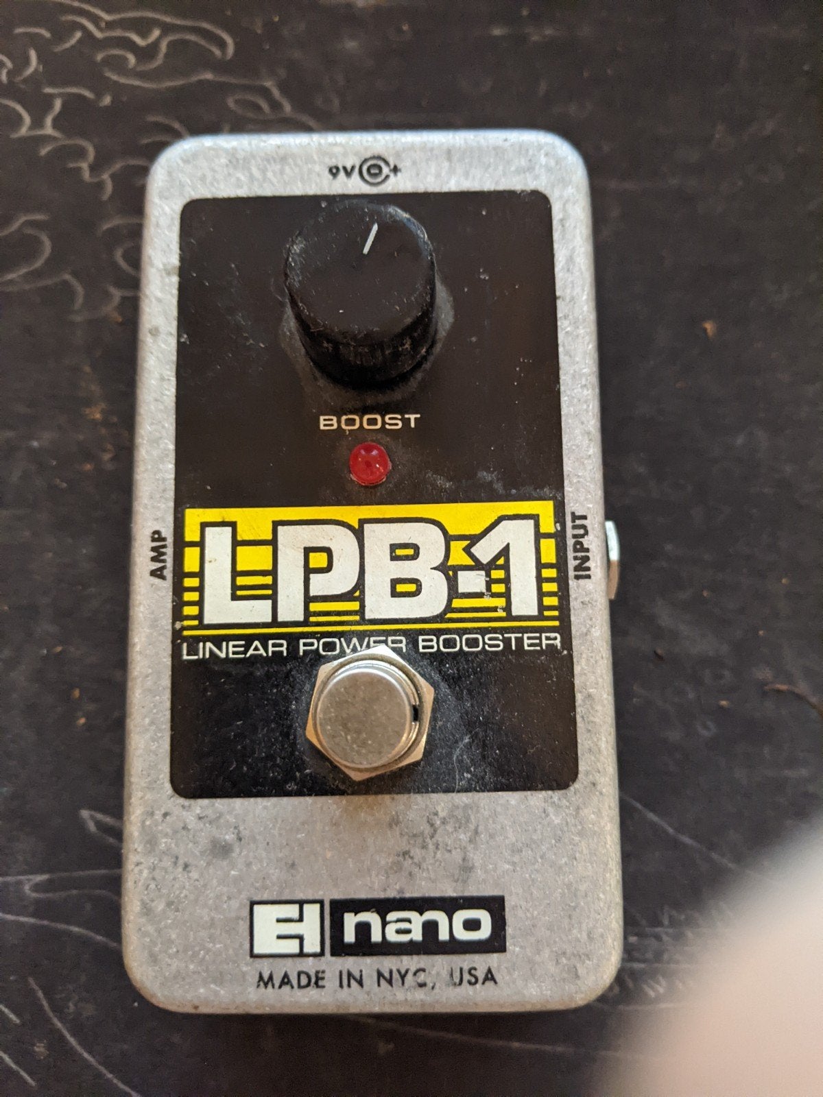 Electro Harmonix LPB1 Boost Pedaal, Muziek en Instrumenten, Effecten, Ophalen of Verzenden, Zo goed als nieuw, Distortion, Overdrive of Fuzz