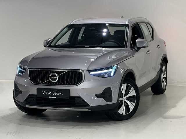 Volvo XC40 B3 Mild-hybride + LEDER/PDC VOOR EN ACHTER, Autos, Volvo, Argent ou Gris, Achat, Euro 6, Entreprise