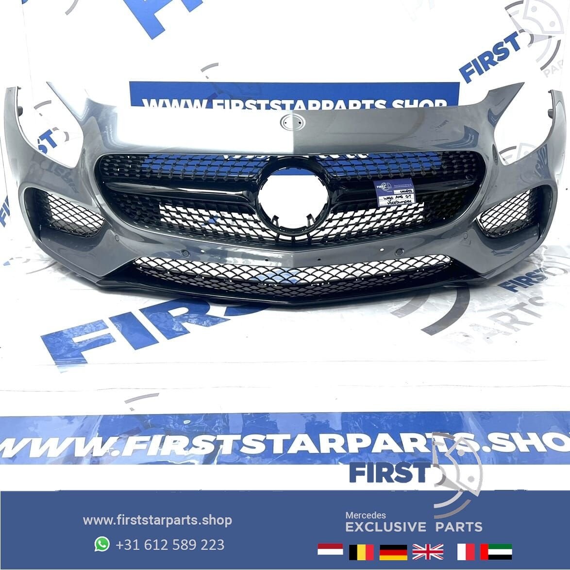 W190 AMG GT BUMPER COMPLEET Mercedes GT GTC GTS AMG VOORBUMP, Autos : Pièces & Accessoires, Utilisé, -, Avant, -