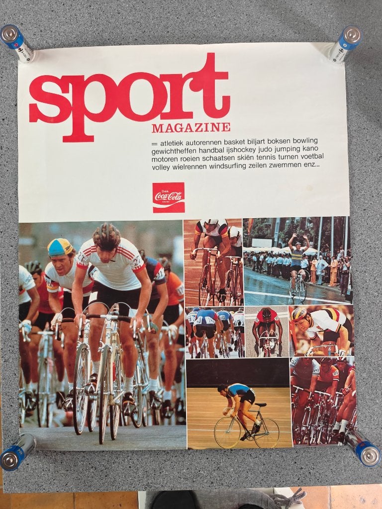 Posters sportmagazine, Verzamelen, Deurposter of groter, Ophalen of Verzenden, Sport, Rechthoekig Staand